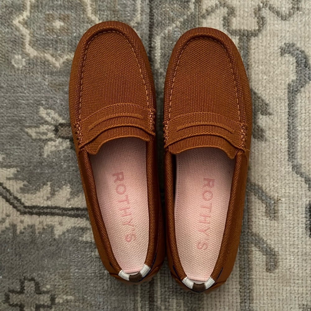 Rothy’s The Driver Loafer - Size 8 - Amber